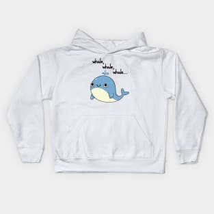 Whale, Whale, Whale Cute Whale Pun Kids Hoodie